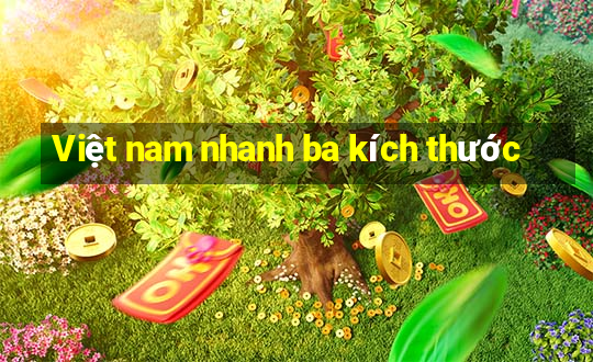 Việt nam nhanh ba kích thước