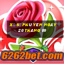 xổ số phú yên ngày 20 tháng 09