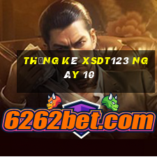 Thống kê XSDT123 ngày 10