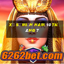 xổ số miền nam 10 tháng 7