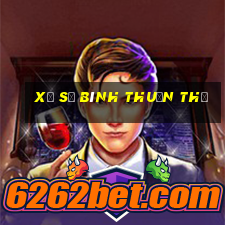 xổ số bình thuận thứ