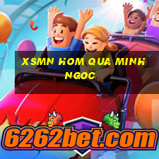 xsmn hom qua minh ngoc