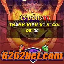 Thành viên xổ số Color 36