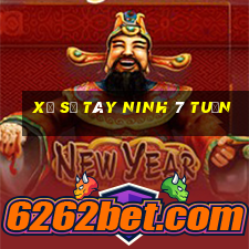 xổ số tây ninh 7 tuần