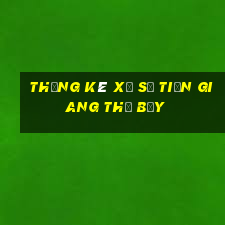 Thống kê xổ số Tiền Giang thứ bảy