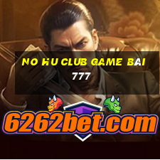 No Hu Club Game Bài 777