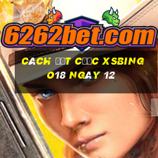 Cách đặt cược XSBINGO18 ngày 12