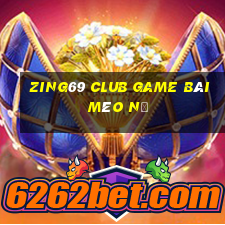 Zing69 Club Game Bài Mèo Nổ