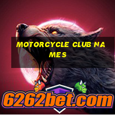 motorcycle club names