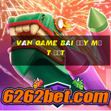 Ván game bài đẩy mặt đất