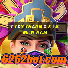 7 tây tháng 2 xổ số miền nam