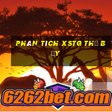 Phân tích XSTG thứ bảy