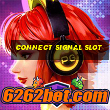 connect signal slot