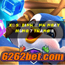 xổ số bình định ngày mùng 7 tháng 3