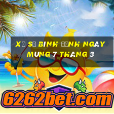 xổ số bình định ngày mùng 7 tháng 3