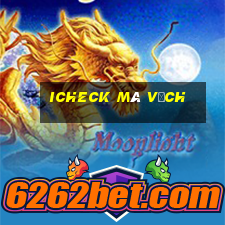 icheck mã vạch