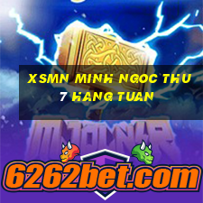 xsmn minh ngoc thu 7 hang tuan