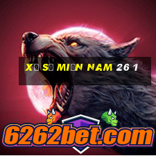 xổ số miền nam 26 1