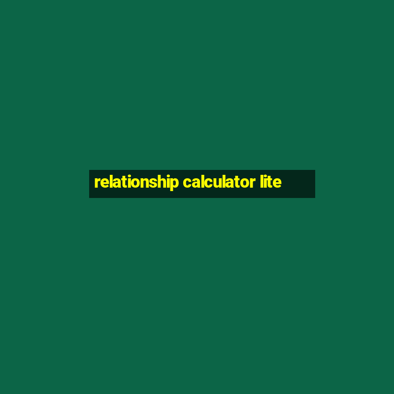 relationship calculator lite