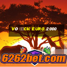 vô địch euro 2000