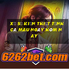 xổ số kiến thiết tỉnh cà mau ngày hôm nay