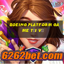 Boeing Platform Game Tải về