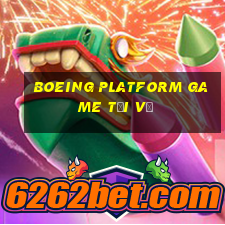 Boeing Platform Game Tải về