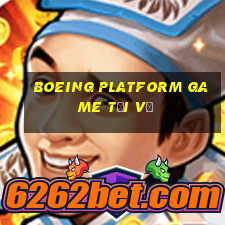 Boeing Platform Game Tải về