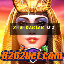 xổ số daklak 13 2