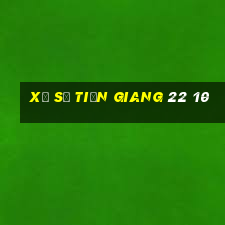 xổ số tiền giang 22 10