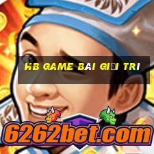 hb game bài giải trí