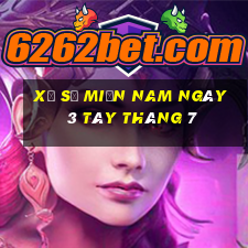 xổ số miền nam ngày 3 tây tháng 7