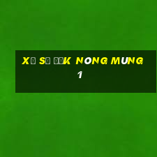 xổ số đắk nông mùng 1