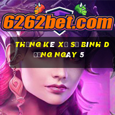 Thống kê Xổ Số bình dương ngày 5