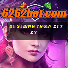 xổ số bình thuận 21 tây