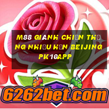 M88 Giành chiến thắng nhiều hơn Beijing pk10app