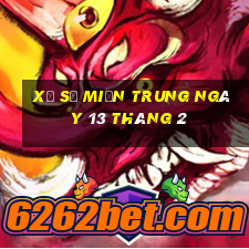 xổ số miền trung ngày 13 tháng 2