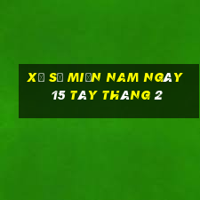 xổ số miền nam ngày 15 tây tháng 2