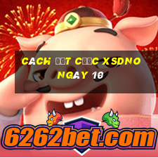 Cách đặt cược XSDNO ngày 10