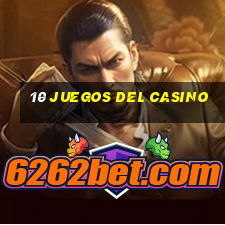 10 juegos del casino