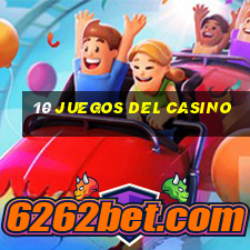 10 juegos del casino