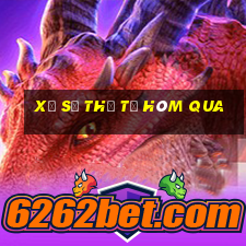 xổ số thứ tư hôm qua