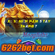 xổ số miền nam 5 tây tháng 7