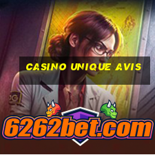 casino unique avis