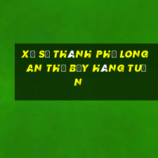 xổ số thành phố long an thứ bảy hàng tuần