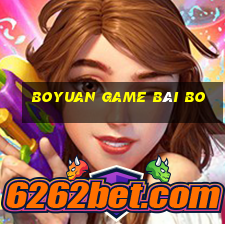 Boyuan game bài bo