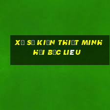 xổ số kiến thiết minh hải bạc liêu