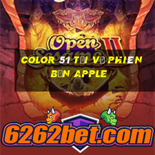 Color 51 Tải về phiên bản Apple