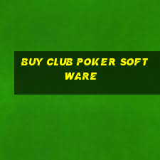 buy club poker software