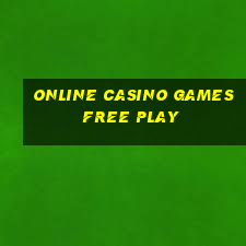 online casino games free play